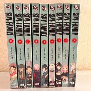 Spy x Family Manga Set Volumes 1-9